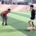 Cristiano Ronaldo Jr. humilló a influencer durante un partido en Arabia Saudita (Video)