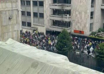 Varios magistrados de la Corte Suprema de Justicia en Colombia fueron evacuados en helicóptero