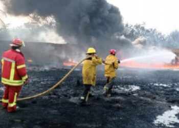 Se registró incendio en la Central Termoeléctrica Planta Centro en Carabobo