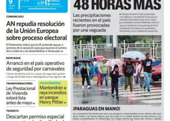 Portadas de este viernes 9 de febrero de 2024