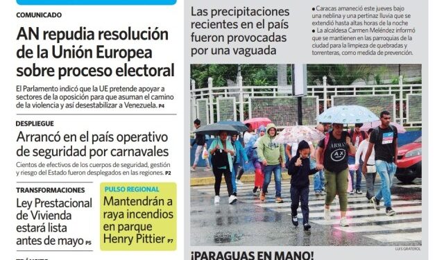 Portadas de este viernes 9 de febrero de 2024