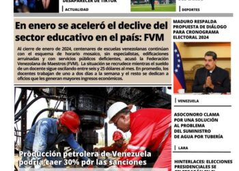 Portadas de este jueves 1 de febrero de 2024