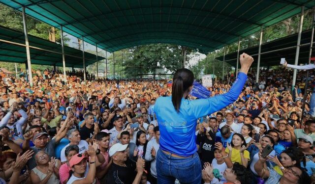 “Esto es indetenible”: María Corina Machado, “se las cantó” al chavismo desde Monagas