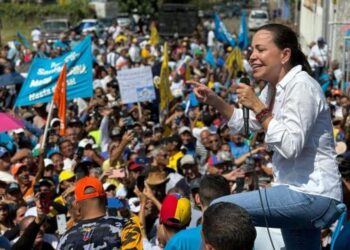 María Corina Machado llegó a Maturín a pesar de los obstáculos del chavismo