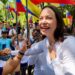 María Corina Machado asistió a encuentro con unos jóvenes en Aragua (FOTOS)