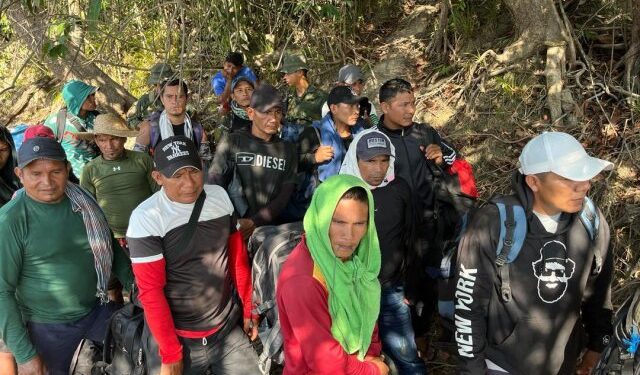 Fanb evacuó de Amazonas a 30 mineros ilegales procedentes de Colombia