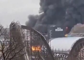 Se registró incendio en el mayor parque de atracciones de Suecia (Video)