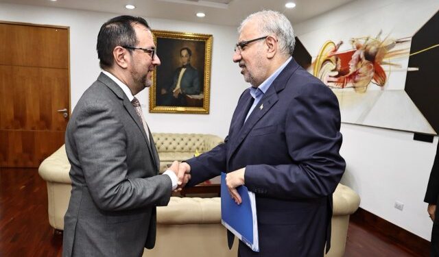 Diplomático chavista recibió a ministro de Petróleo de Irán para “reforzar alianza energética”