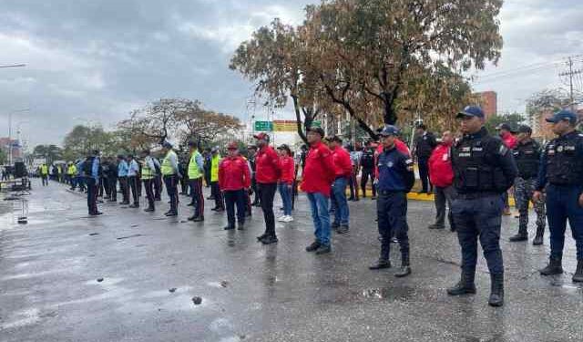 Unos 8 mil funcionarios de seguridad se desplegarán en Lara durante el asueto de Carnaval