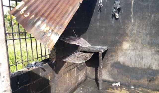 Una familia en Maturín quedó en la calle al incendiarse su vivienda