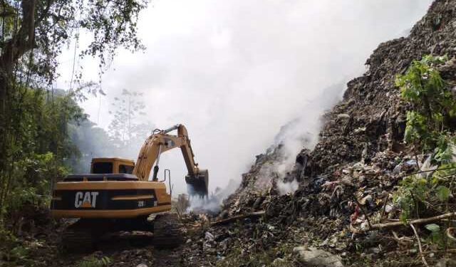 Zozobra entre los pobladores de El Vigía tras incendio en vertedero de Onia
