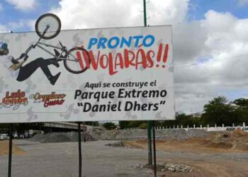 What happened to ‘Daniel Dhers’ Park in Barquisimeto?