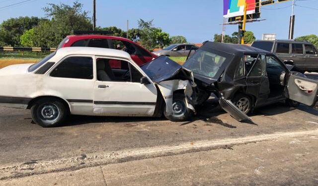 Choque en Urimare dejó al menos tres heridos este #24Feb