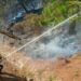 Incendio forestal se registró en el Parque Nacional Chorro del Indio en Táchira (Imágenes)