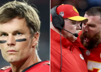 Tom Brady defendió el arrebato de Travis Kelce contra el entrenador de los Chiefs en el Super Bowl