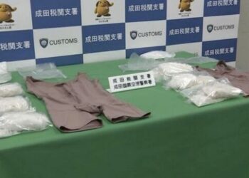 Detenido en Japón un mexicano por tener más de 5 kilos de estimulantes en su ropa interior