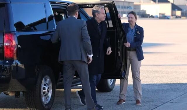 Blinken llega a Arabia Saudí  en su gira de esfuerzos diplomáticos para afianzar tregua en Gaza