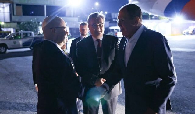 Canciller de Putin inicia su visita oficial en Venezuela