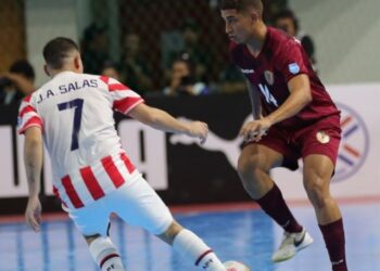 La Vinotinto empató con Paraguay tras intenso partido en la Copa América de futsal