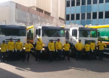 Nuevos camiones compactadores se incorporan a la flota de recolección de basura en Maracaibo