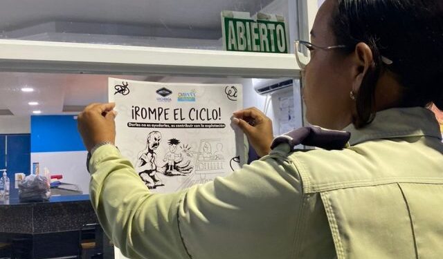 Lechería Councilors work to prevent child exploitation through the “Break the cycle” program in eastern Venezuela