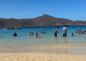 Baja afluencia de temporadistas en Mochima durante el Carnaval 2024