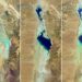 ¿Canoas en el sitio más seco de EEUU?, un lago resurge en el Valle de la Muerte de California