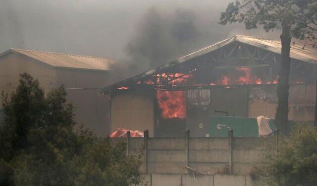 Las dramáticas FOTOS de los incendios que consumen el centro de Chile