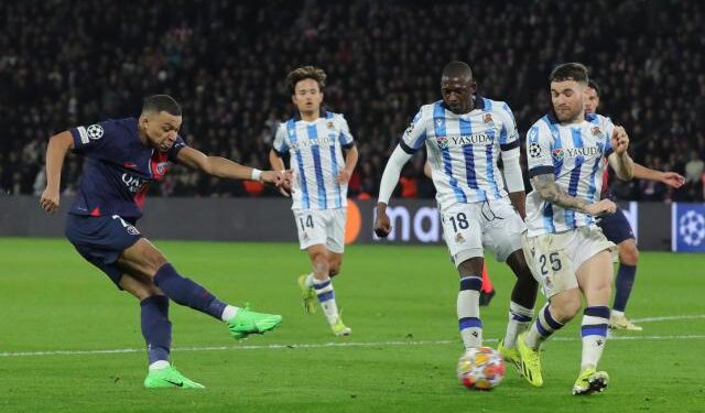 Mbappé noqueó a una Real Sociedad sin pólvora en el Parque de los Príncipes