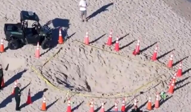 La desgarradora llamada al 911 revela pánico en playa de Florida luego que niña fuera tragada por la arena