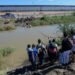 México rescató a 11 migrantes mientras cruzaban el río Bravo
