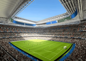 El lujoso espacio que estrenará el Real Madrid en lo más alto de su estadio: un “Skywalk” con bar, discoteca y dos terrazas
