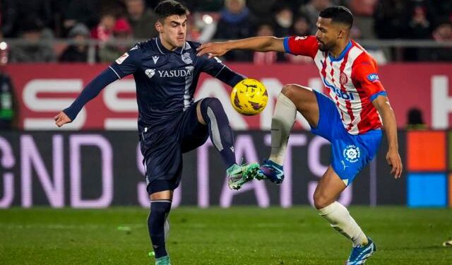 Polémica anulación de un gol de Yangel Herrera provocó empate de Girona