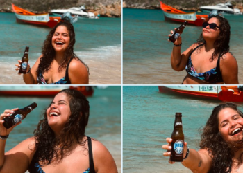 La gordibuena que se postuló para ser la chica del oso y se convirtió en tendencia en Venezuela (VIDEO)