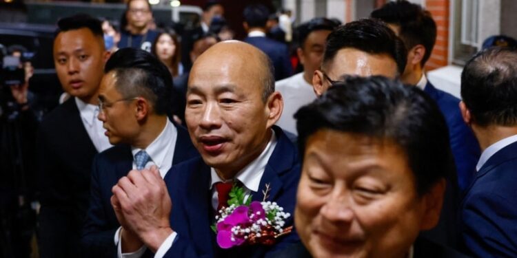 Opositor pro China es elegido jefe del Parlamentario en Taiwán