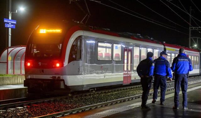 Terror en Suiza: Iraní armado con un hacha y un cuchillo tomó 15 rehénes en un tren y terminó muerto