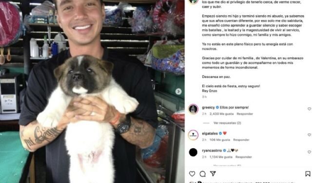 J Balvin: murió tierno integrante de su familia y lo despidió con mensaje desgarrador