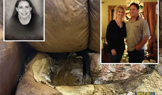 Padres de la mujer que fue hallada “derretida” en un sofá en Luisiana siguen sin declararse culpables por homicidio involuntario