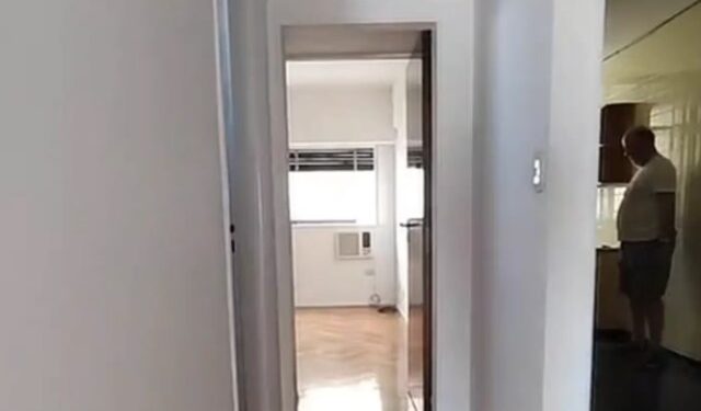 VIDEO: Filmaba un apartamento para vender y captó a dos “fantasmas” en la cocina