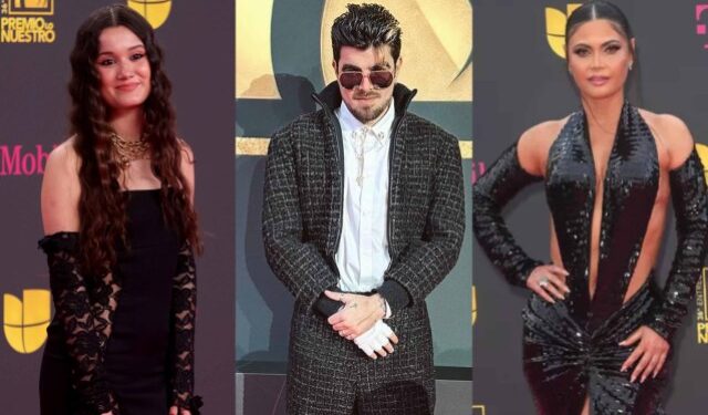 Venezolanos que deslumbraron en la alfombra magenta del Premio Lo Nuestro