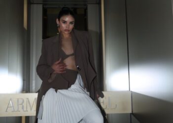 Ninoska Vásquez volvió a acaparar miradas, esta vez en la Milan Fashion Week