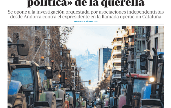 Portadas de la prensa internacional de este jueves 8 de febrero de 2024