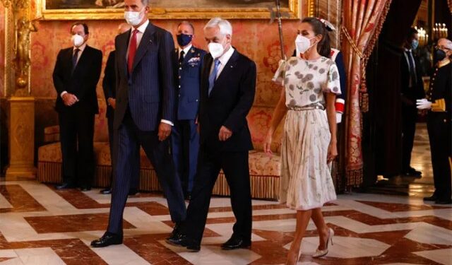 Los reyes de España recuerdan el compromiso de Sebastián Piñera con el bienestar de Chile