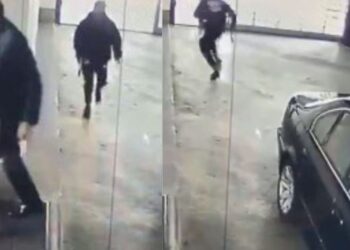 De película: el momento en que sicario mató a reconocido empresario colombiano en un estacionamiento (VIDEO)