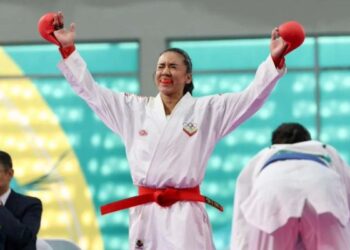 La karateca venezolana Yorgelis Salazar lidera el ranking mundial en kumite