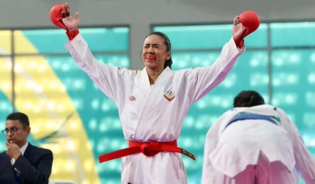 La karateca venezolana Yorgelis Salazar lidera el ranking mundial en kumite