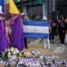 Nicaragüenses en el exilio denuncian con su viacrucis la «persecución cruel» de Ortega contra la Iglesia