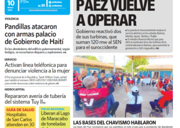 Portadas de este domingo 10 de marzo de 2024