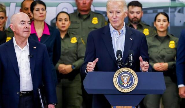 Biden le pidió a Trump trabajar juntos para aprobar acuerdo migratorio en el Congreso de EEUU