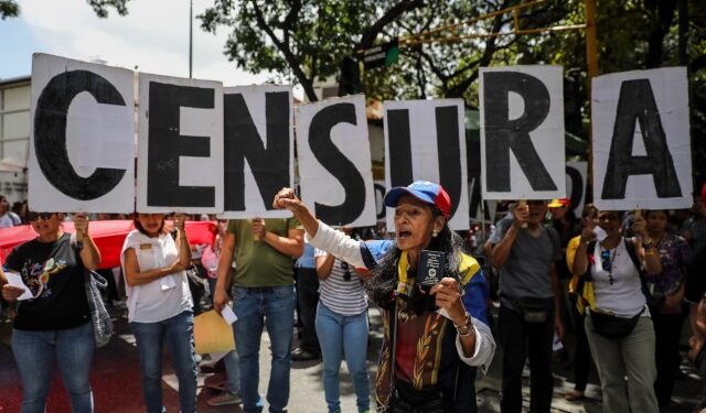 En febrero aumentó la intimidación y la censura a la libertad de expresión en Venezuela